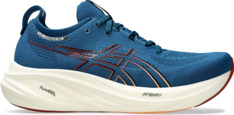 Asics Gel-Nimbus 26 Running Shoes Blue/Orange Men