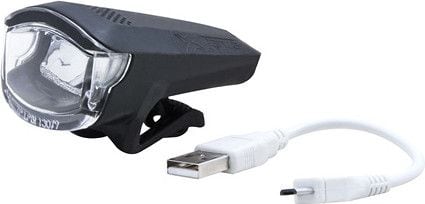 ECLAIRAGE VELO FEU AV TANZA LED USB Noir .