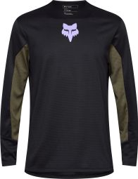 Fox Defend Park Junior Kinder Langarmtrikot Schwarz