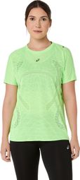 Asics Metarun kortemouwenshirt voor dames, groen