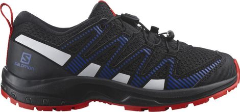 Salomon Xa Pro 3D V8 Junior Schwarz Blau Rot Kinder