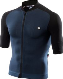 Sixs Clima 2 Korte Mouw Trui Blauw/Zwart