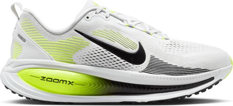 Nike Vomero 18 Running Shoes, White/Green, Men's