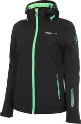 Veste Softshell Femme Amalon Noir/vert