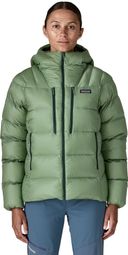 Patagonia Fitz Roy Down Hoody Verde, Mujer