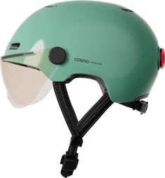 Cosmo Connected Fusion City Helmet Green