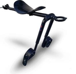 Asiento infantil Mac-Ride para bicicleta pivotante 1''1 / 8 Negro