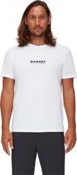 T-shirt con logo Mammut bianca