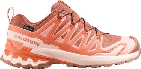 Chaussures Trail Salomon XA Pro 3D v9 GTX Corail Femme