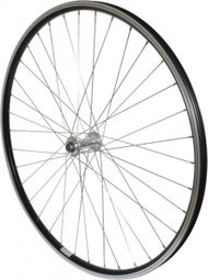 Roue vtc 700x35 avant p2r alu noir double paroi moy alu blocage