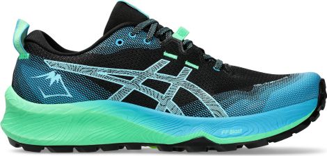 Asics Gel-Trabuco 12 Trailschoenen Zwart/Blauw/Groen Heren