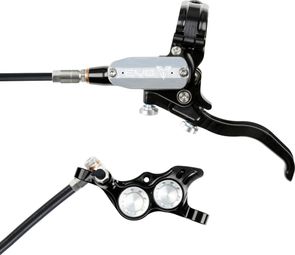 Hope Tech4 TR4 voorrem Zwart / Zilver Standaard slang