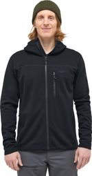 Polaire à capuche Haglöfs Rosson Mid Noir Homme