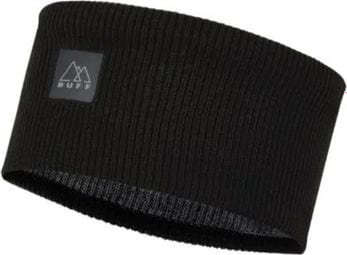 Unisex Buff Crossknit Headband Black