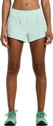 Saucony Outspace 3in Shorts Women Grün