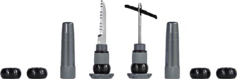 Kit de Réparation Tubeless Muc-Off Stealth Tubeless Puncture Plugs Gris