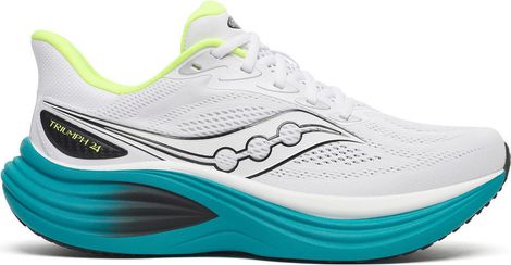 Saucony Triumph 24 hardloopschoenen, wit/blauw, heren