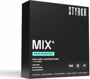 6er-Pack Styrkr MIX+ Energiegetränke in Beuteln, neutral
