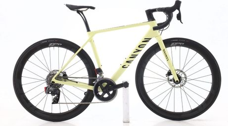 Produit reconditionné · Canyon Endurace CF SL Carbone AXS 12V · Jaune / Vélo de route / Canyon | Très bon état