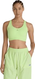 New Balance Essential Run Women's Yellow Sports Bra