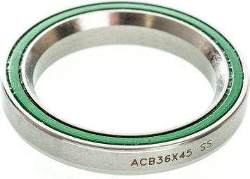 ENDURO BEARINGS Roulement Acier Inoxydable ABEC-3 3645 30.2X41X6.5 (36°X45°)