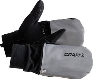 Paar CRAFT Hybrid Weather Handschoenen zilver