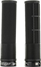 Paire de Grips DMR DeathGrip Flangeless Noir