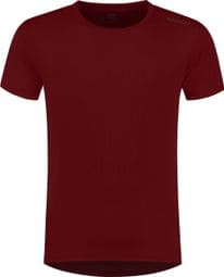 T-Shirt De Sport Manches Courtes Rogelli - Homme - Bordeaux