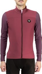 Langarm Trikot LeBram Ventoux Uni Bordeaux