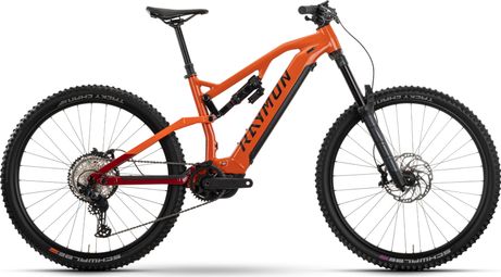 Raymon TailRay 170 Pro Elektrische Volledig Geveerde MTB Shimano SLX 12S 800Wh 29'' Oranje 2025