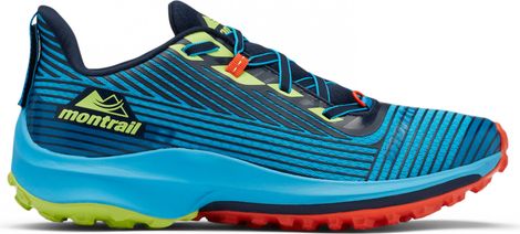 Columbia Montrail Trinity Ag Blue Trail Running Shoes for Men
