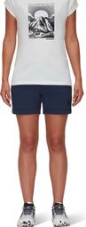 Short Mammut Runbold Roll Cuff Shorts Bleu Femme