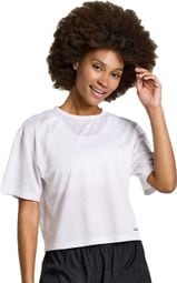 Saucony Elevate Run Women's Short Sleeve Jersey White