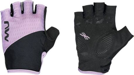 Northwave Fast Women's Violet/Black Short Gloves