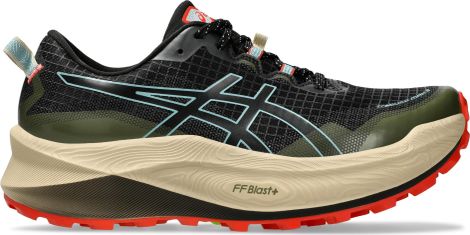 Asics Trabuco Max 3 Black/Khaki/Red Men's Trail Shoes