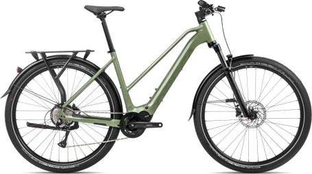 Orbea Kemen Mid 40 Electric Trekking Bike Shimano Acera 8S 540 Wh 29'' Urban Green 2024