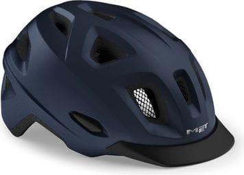 Casque Urban Met Mobilite Bleu Mat