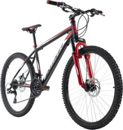 VTT semi-rigide 26'' Xtinct noir-rouge TC 50 cm KS Cycling