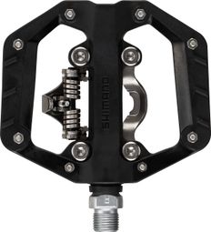 Paire de Pédales Semi-Automatiques Shimano PD-EH510 Noir — vue 3