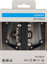 Paire de Pédales Semi-Automatiques Shimano PD-EH510 Noir — vue 7