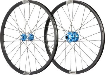 Paire de Roues Alu Expert Pride Helium Control V2 10/15mm Bleu