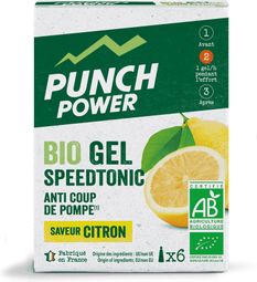 Punch Power Bio Gel SPEEDTONIC - Citron - Lot de 6