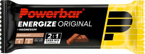 Barre énergétique Powerbar Energize Original Chocolat - 55g