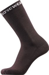 Unisex Gore Wear Essential Merino Socken Braun