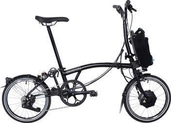 Vélo Pliant Électrique Brompton Electric C Line Explore Mid Brompton 6V 300 Wh 16'' Noir - Produit Reconditionné