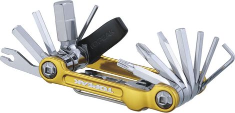 TOPEAK Multi-Outils MINI 20 PRO Or (20 outils)