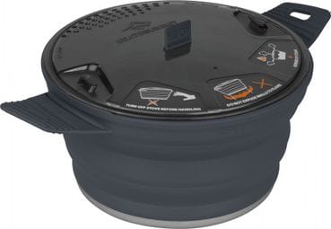 Foldable Meal Set Sea To Summit X-Pot 2.8L Gray