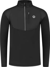 T-Shirt Manches Longues Running Rogelli Essential Windblock - Homme - Noir