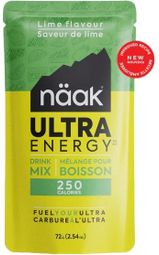 Sachet de boisson Énergétique Naak Ultra Energy Citron vert 72g