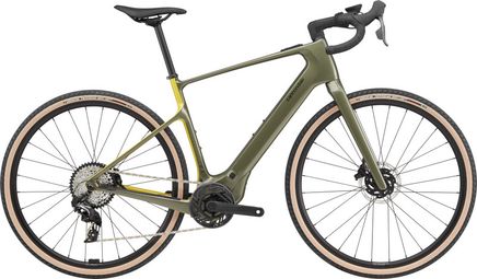 Vélo de Gravel Électrique Cannondale Synapse Neo Allroad 1 Sram Force AXS XPLR 12V 400Wh 700 mm Vert 2024